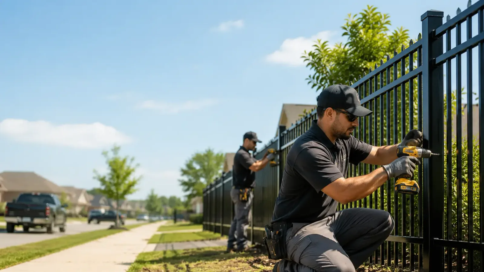 Metal Fence Installation in Clinton, TN